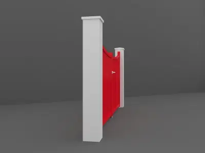 Outdoor Gate  3D model