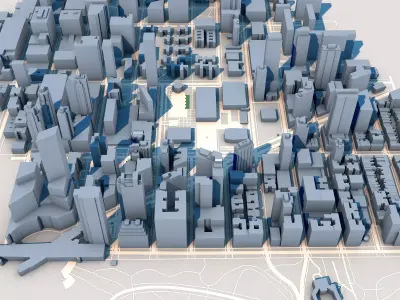 Metropolitan Opera House New York USA 3D model
