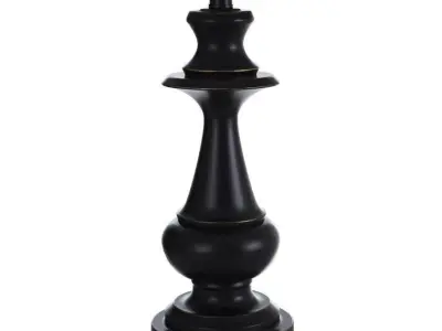 Texarkana Metal Table Lamp 3D model