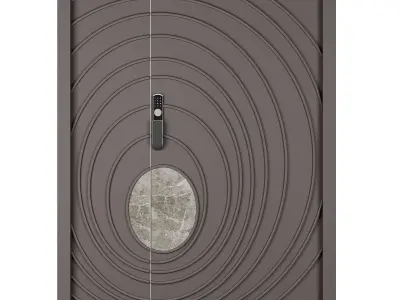 Entrance door set222 3D model