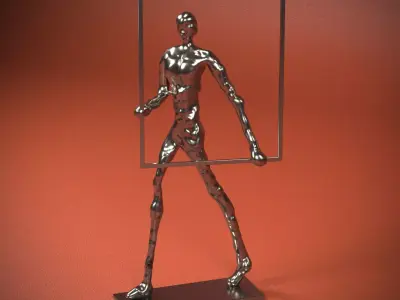 Human Sculpture - Life-Size Female Form 3D model