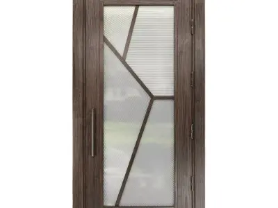 Intersections Door Low-poly 3D model