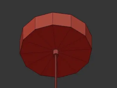 Lofter Wooden Sphere 3D model