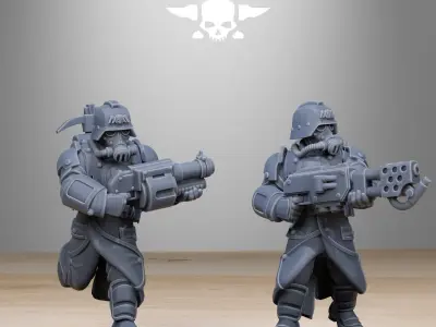 GrimGuard Bombardiers 3D print model