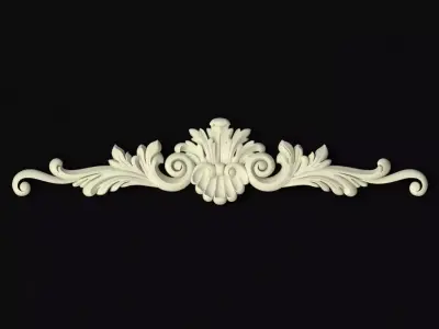 Decor for furniture 3D model 37