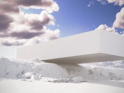 Exterior Scene - ready environment  for your architecture 3D model