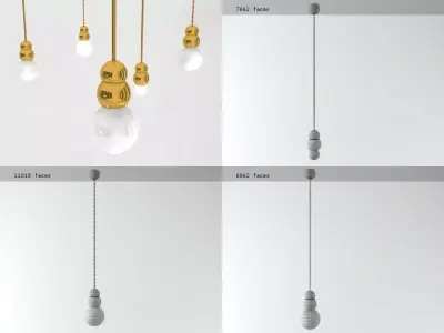 Ball Lights 3D model