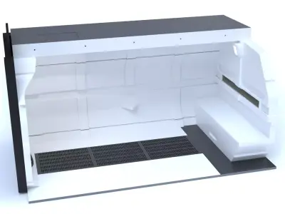 The Mandalorian - Rebel Prison Ship 5 - Cell Interior 1-12 scale 3D print model