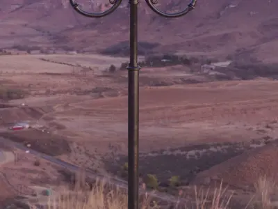 Street light Low-poly 3D model