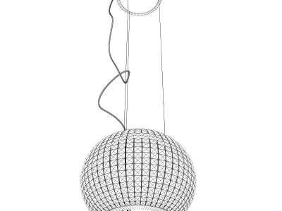 Hanging Kitchen Hood 3 3D model