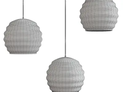 Clarity Pendant Light with Quick Connect Low-poly 3D model