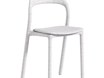 Neva light chair 3D model