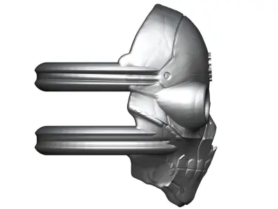 Death gun Mask 3D print model