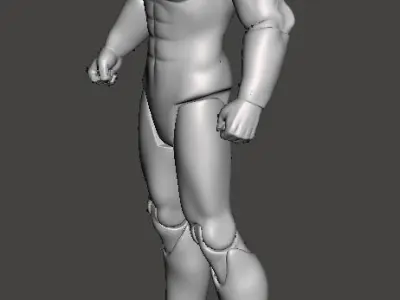 STL File 3D print Super Powers Black Vulcan Model 3D print model