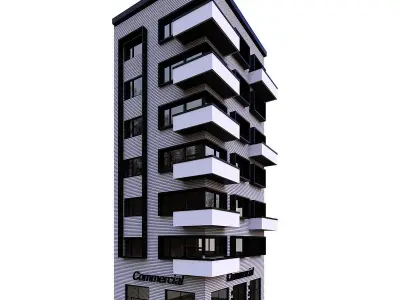 Building 8 3D model