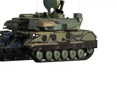 ZSU-23-4 Shilka 3D model
