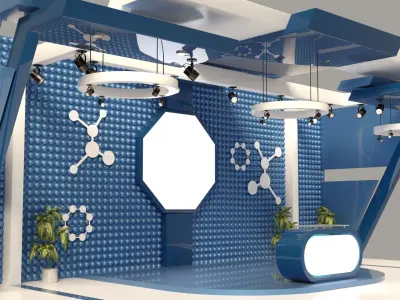 Virtual Studio 3D model