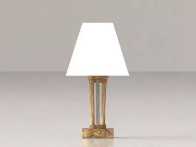 Vintage Lamp Low-poly 3D model