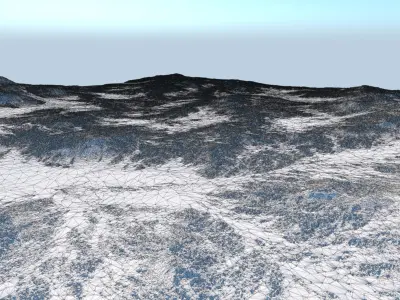 Arctic Landscape 2 3D model