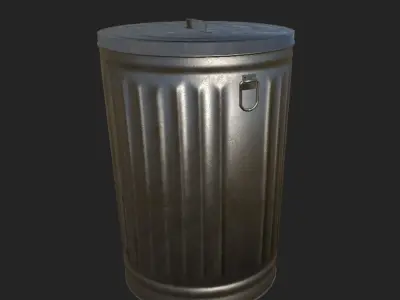 Pack os Trashs Low-poly 3D model