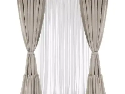 Curtain 3D model 88 3D model