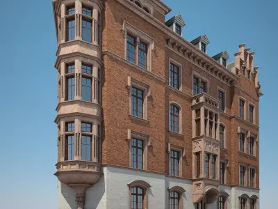 City Building 01 3D model