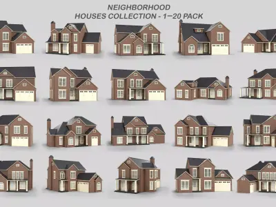 British House Design Collection 1-20 Pack T4