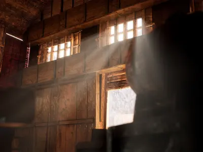 Farm Village 240 Assets Low-poly 3D model