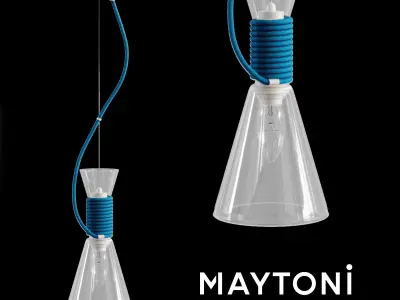 Pendant California P536PL-01BL Maytoni Modern Free 3D model