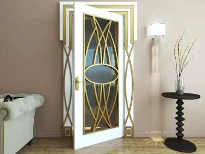 DOOR MODERN 3D model