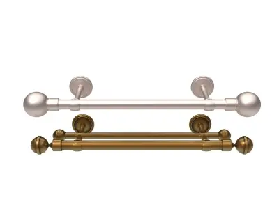 Curtain Rods No3 3D model