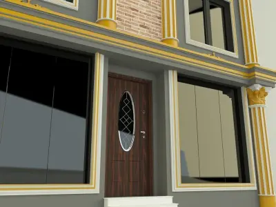 building 582 classic 3D model