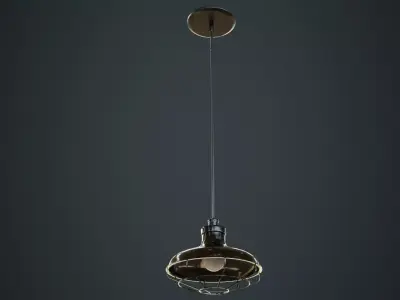 Hanging Lamp 1A Low-poly 3D model