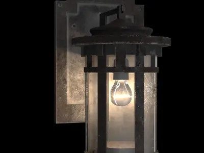 OUTDOOR WALL LANTERN 3D model