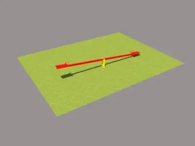 swing lever 3D model