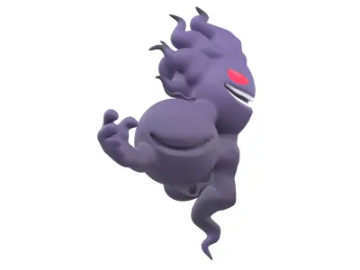 Soul Demon Character v1 001 Low-poly 3D model