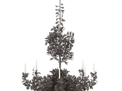 STANDARD OAK TREE 3D model