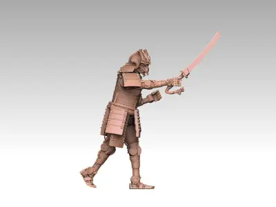 Robo Samurai 3D print model