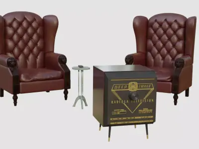 Morpheus armchair 3D model