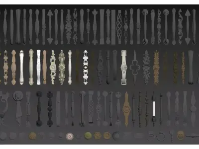Hardware Handle 3D model