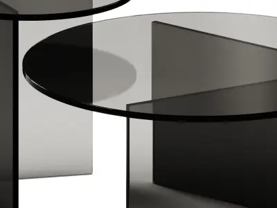 Pond Side tables by Friends and Founders 3D model