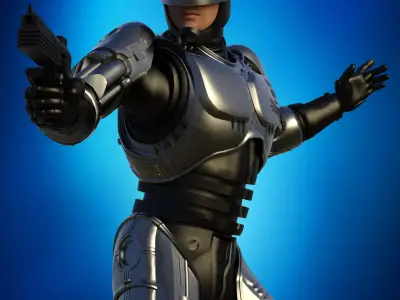 Robocop For G8M 3D model