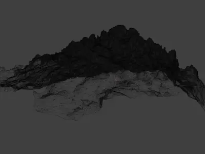 Rocky Hilltop 3D model