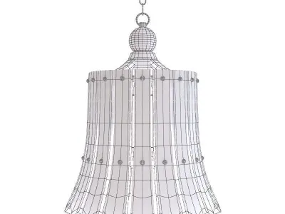 Currey and Company - Fruitier Pendant Light 3D model