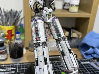Custom Fuel Tanks for Master Grade Gundam Kits and Mecha Models 3D print model