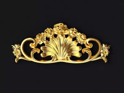 dekor ornament 3D model 108