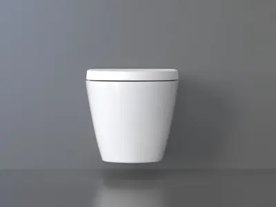 WC20 Toilet 3D model