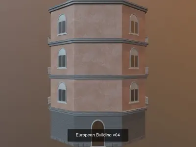 Closed Building Pack Urban City Modular Collection 