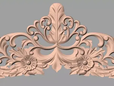3D carved model furniture 3D design used for artcam aspire E825 3D model