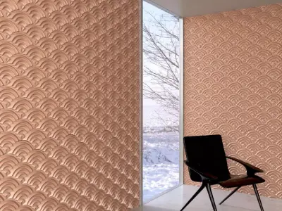wall panel 035 AM147 3D model